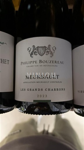 Burgundsko Meursault Philippe Bouzereau Les Grands Charrons 2023