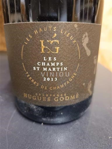 Champagne Champagner Hugues Godmé Les Champs St Martin 2013