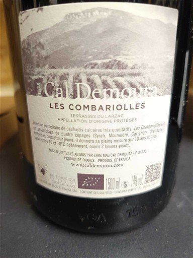 Languedoc Terrasses-du-larzac Cal Demoura Les Combariolles 2021