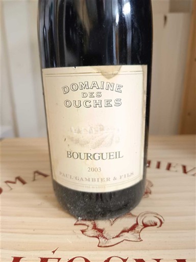 Vallée de la Loire Bourgueil Domaine Des Ouches 2003