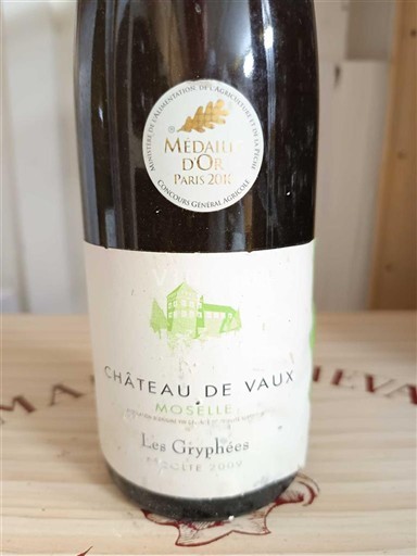 Lorena Mosela Château Vaux Les Gryphées 2009