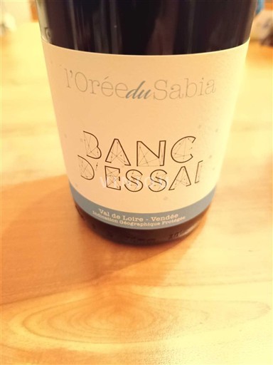 Údolí Loiry Nespecifikováno L'oree du sabia Banc d'Essai 2018