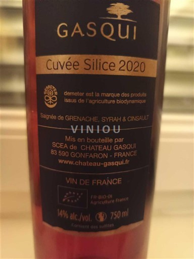 Provansa Château Gasqui Silice 2020