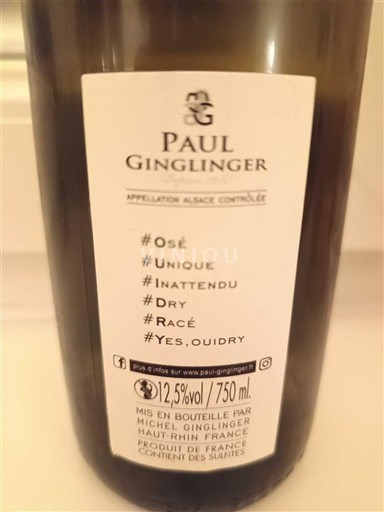 Elsass Paul Ginglinger Ouidry Ohne Jahrgang
