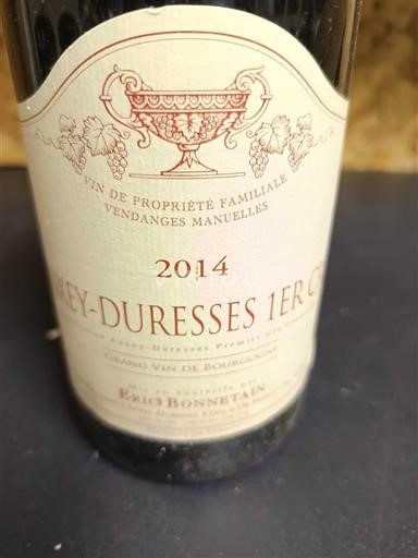 Bourgondië Auxey-Duresses Premier Cru Erig Bonnetain 2014