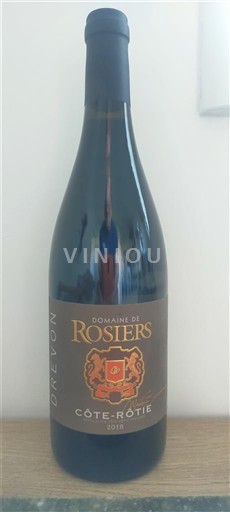 Vallée du Rhône Côte-rôtie Domaine Rosiers 2018