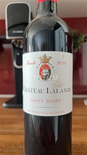 Bordeaux Saint-Julien Château Lalande 2012