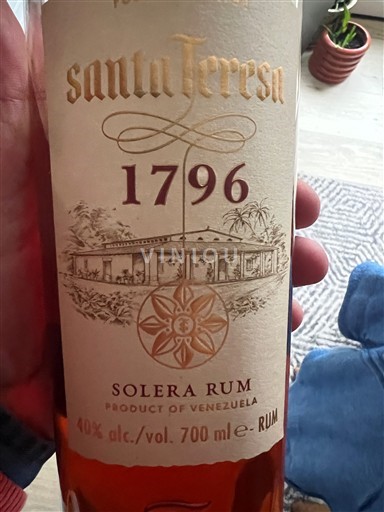 Rum Oud Santa Teresa Hacienda santa teresa  Venezuela Niet gespecificeerd