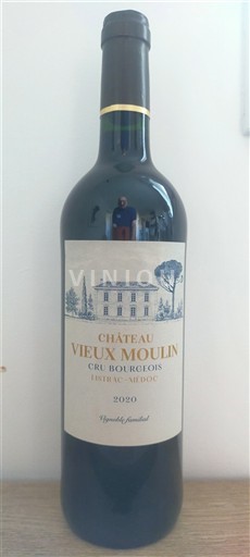 Bordeaux Listrac-Médoc Cru Bourgeois Château Vieux Moulin 2020