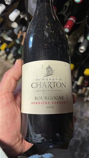 Bourgogne Charton Derrière Sazenay 2019