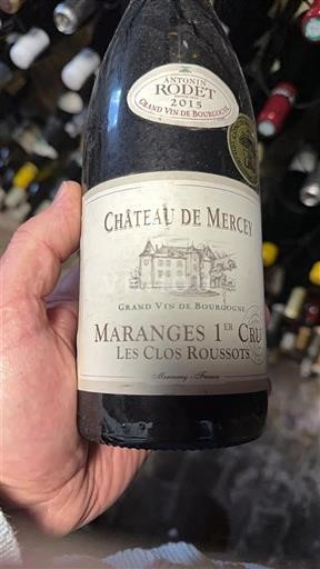 Bourgondië Niet gespecificeerd Premier Cru Château Mercey Les Clos Roussots 2015