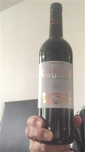 Wijnen Rouge sec 2024 Trilles 2024 Frankrijk Languedoc Corbières AOC