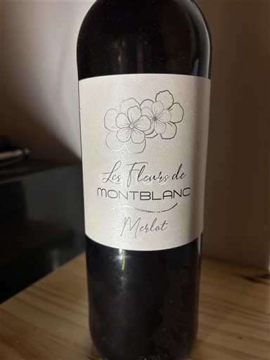 Linguadoca e Rossiglione Paese d'Oc Les Fleurs de Montblanc Merlot 2022