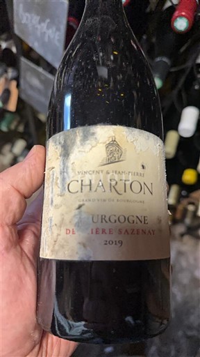 Bourgogne Charton Denière Sazenay 2019