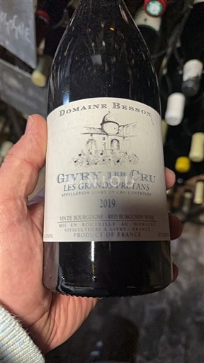 Burgundi Määrittelemätön Premier Cru Domaine Besson Les Grands Prétans 2019