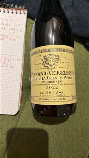 Borgoña Pernand-Vergelesses Premier Cru Domaine Louis Jadot Clos de la Croix de Pierre 2022