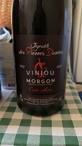 Beaujolais Morgon Vignoble des Pierres Dorées Louise 2022