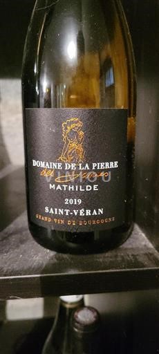 Burgundsko Saint-Véran Domaine La Pierre Mathilde 2019