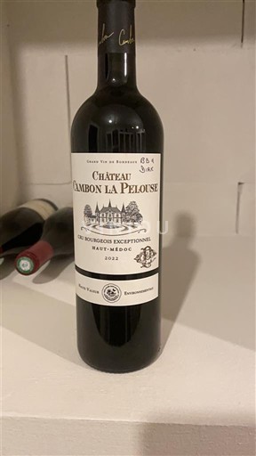 Bordeaux Haut-Médoc Cru Bourgeois Exceptionnel Château Cambon la Pelouse 2022