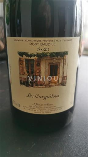 Languedoc Ospecificerad Mont Baudile Les Cargadous 2021
