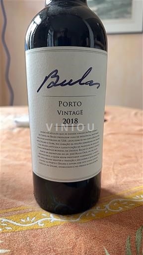 Portugal Port Bulas Vintage 2018
