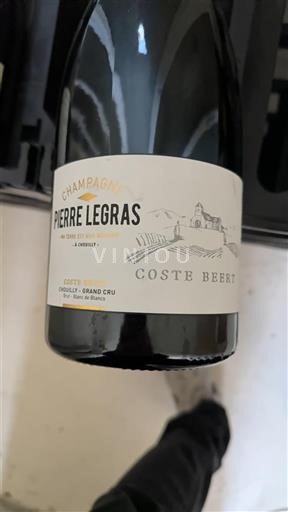 Sparkling Wines Blanc brut Coste Beert Pierre Legras Non millésimé France Champagne Unspecified AOC Grand Cru
