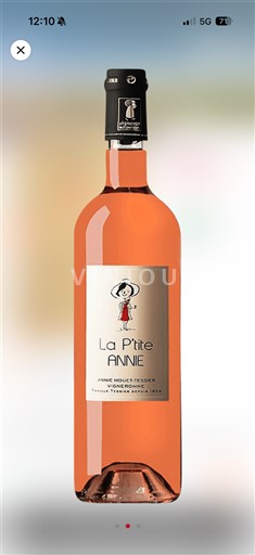 Vallée de la Loire Rosé-d'anjou Anne Rouxet-Tessier La P'tite Annie 2024