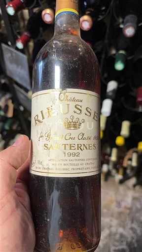 Bordeaux Sauternes Premier Cru Château Rieussec 1992