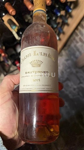 Bordeaux Sauternes Clos Labère 1995