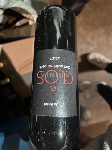 Valle del Loira No especificado Le Clos des Saint-Vincent 2021