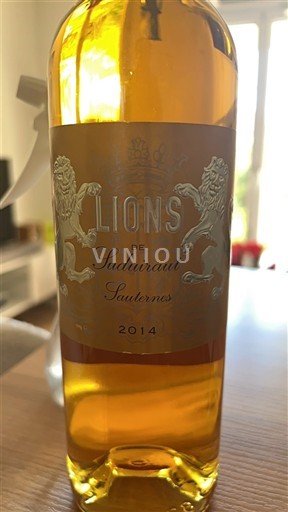 Bordeaux Sauternes Château Suduiraut Lions de Suduiraut 2014