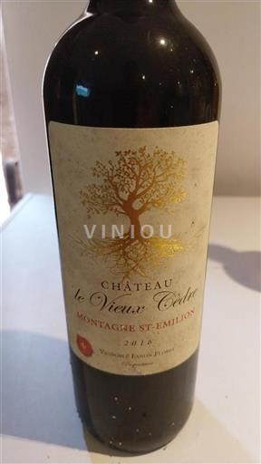 Bordeaux Montagne-saint-émilion Château Le Vieux Cèdre 2016