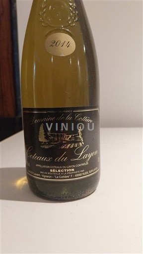 Loirevallei Coteaux du Layon Domaine La Colline Sélection 2014