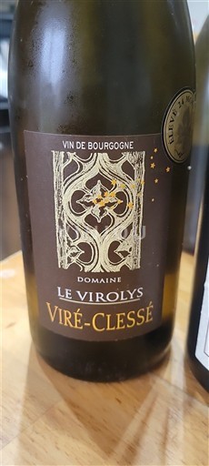 Burgundy Viré-clessé Domaine Le Virollys Chardonnay 2022
