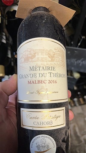 Sud-Ouest Cahors Métairie Grande du Théron Prestige 2016
