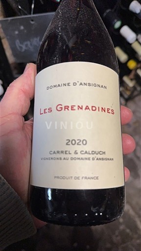 Languedoc og Roussillon Catalansk skråning Domaine Ansignan Les Grenadines 2020
