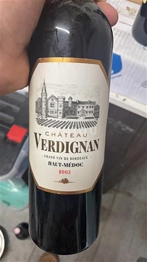 Bordeaux Haut-Médoc Château Verdignan 2005