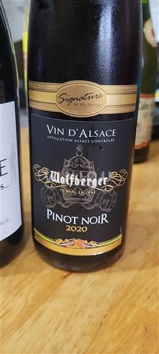 Alsace Pinot noir Wolfberger Signature 2020