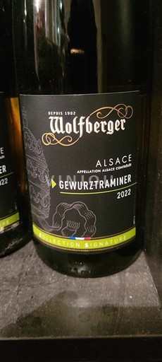 Alsace Gewurztraminer Wolfberger Collection Signature gewurztraminer 2022