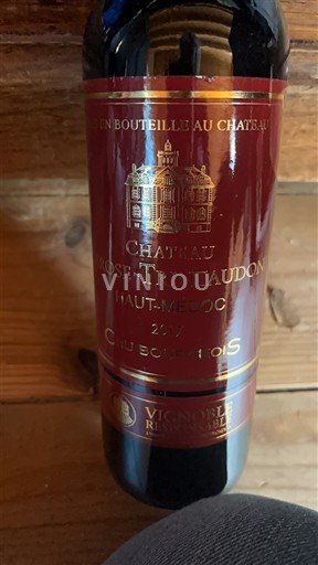 Wines Rouge sec Château Rose Trintaudon 2017 France Bordeaux Haut-Médoc AOC Cru Bourgeois