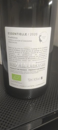 Languedoc Corbières Château La Baronne Essentielle 2020
