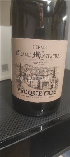 Rhônen laakso Vacqueyras Ferme du Grand Montmirail 2022