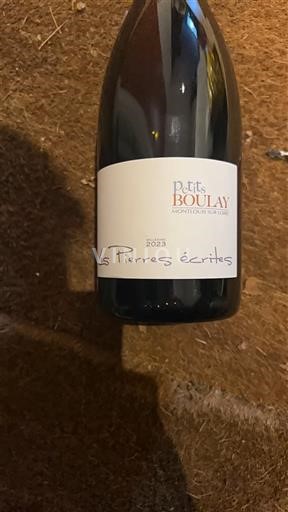 Dolina Loare Montlouis-sur-Loire Les Pierres Écrites Ptits Boulay 2023