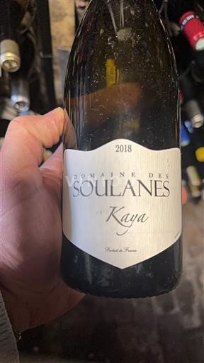 Roussillon Côtes du Roussillon Villages Domaine S Soulanes Kaya 2018