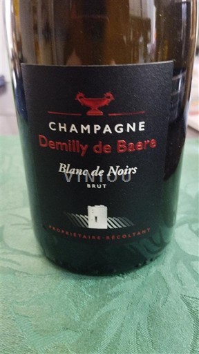 Champagne Sâm-panh Demilly de Baere Blanc de Noirs Không niên vụ