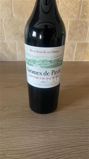 Bordeaux Saint-Émilion Grand Cru Arômes de Pavie 2019