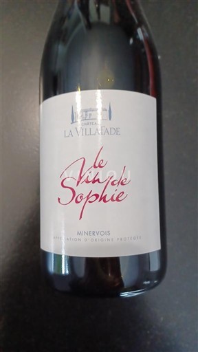 Languedoc Minervois Château La Villatade Le Vin de Sophie 2022