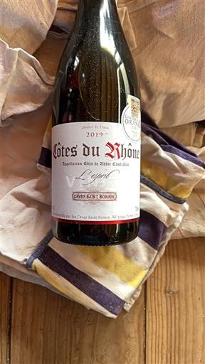 Valle del Rodano Côtes-du-Rhône Caves Saint-Roman Légende 2019