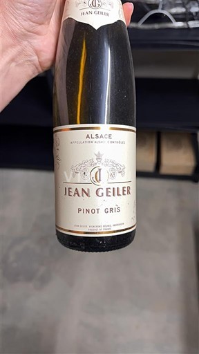 Alsacia Jean Geiler Pinot Gris 2018