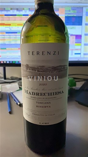 Toscane Morellino di Scansano Terenzi Madrechiesa 2020